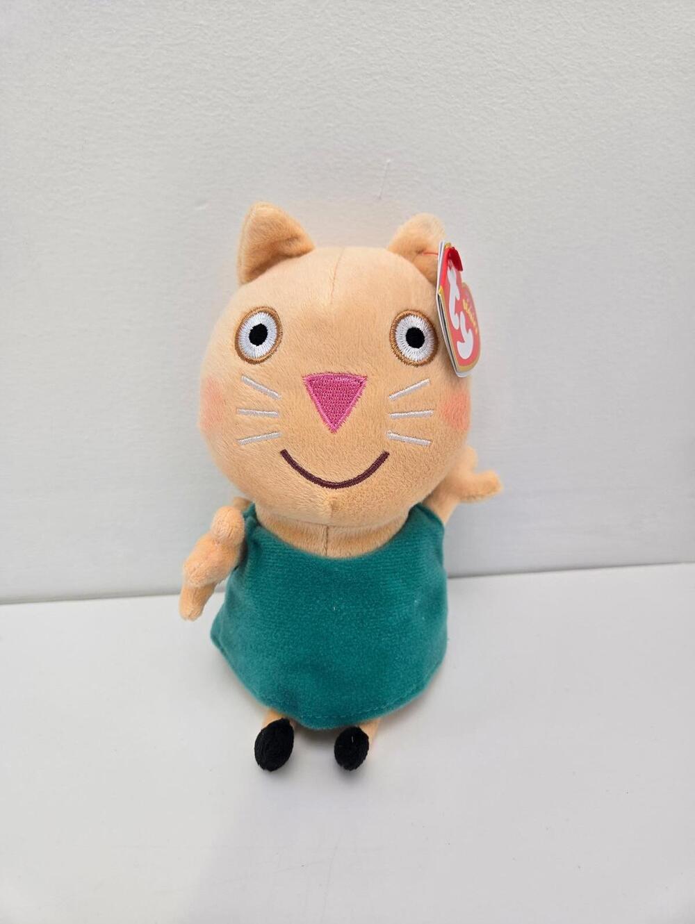 Ty Beanie Baby “Candy Cat” from Children’s TV Show Peppa Pig UK Exclusive